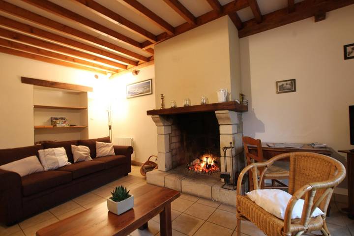 Gîte pour 4 personnes, avec jardin