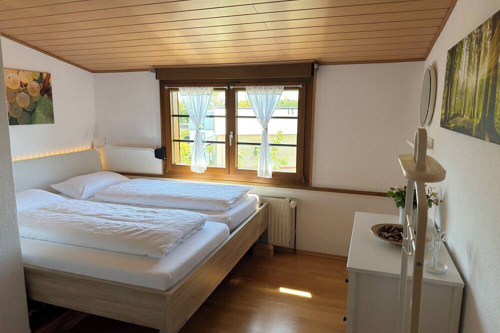 Ganze Wohnung, Gemütliche Ferienwohnung „Zum Spätlesereiter“ mit Balkon in Johannisberg, Geisenheim