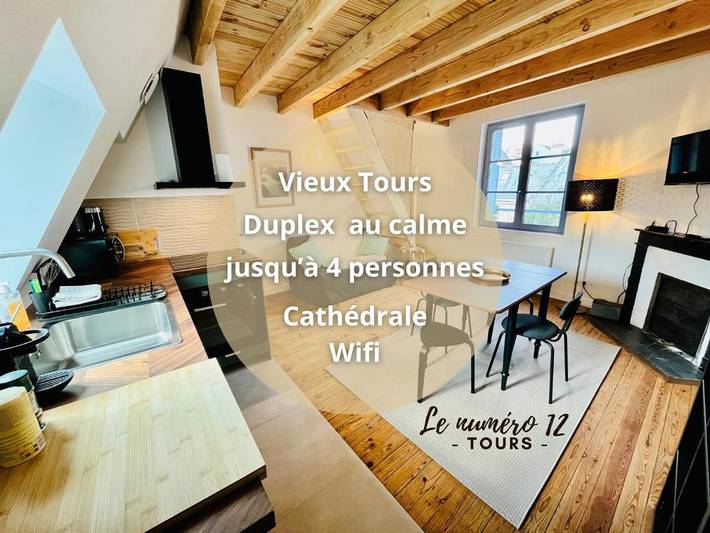 Vakantieappartement voor 4 personen in Tours