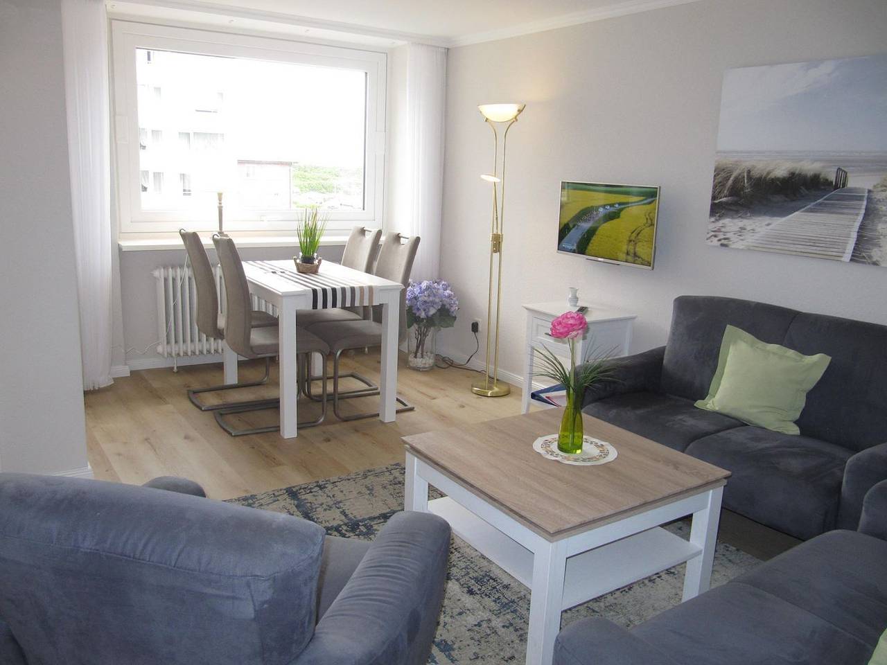 Ganze Wohnung, 1 1/2 Zimmer Appartement in der Bomhoffstr. 5 in Westerland, Sylt (Gemeinde)