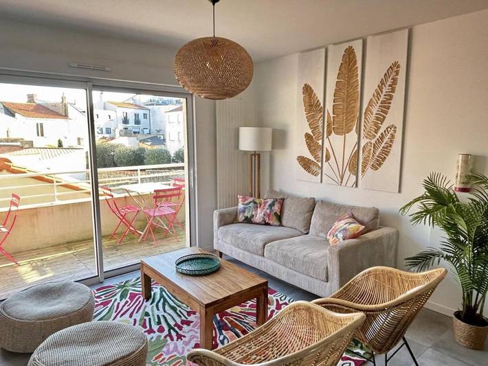 Maison d’hôte pour 6 personnes, avec balcon aux Les Sables-d'Olonne - 2