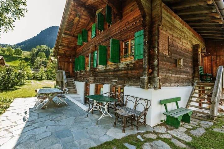 Chalet für 8 Personen, mit Garten und Balkon - 1