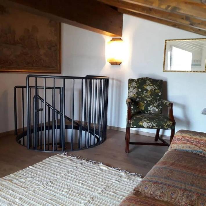 Ferienhaus für 5 Personen, mit Ausblick und Balkon, mit Haustier