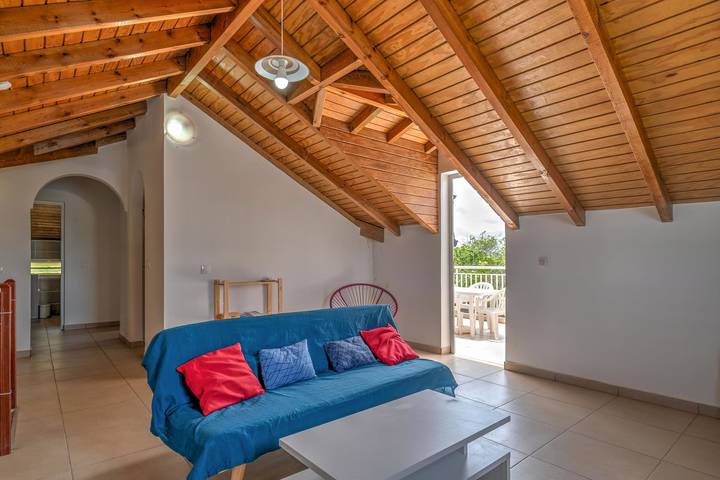 Apartamento entero, Colline - Proche plage - Terrasse in Le Moule, Guadalupe