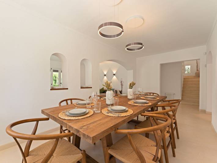 Finca für 9 Personen, mit Pool und Garten sowie Terrasse, kinderfreundlich in Portopetro - 4