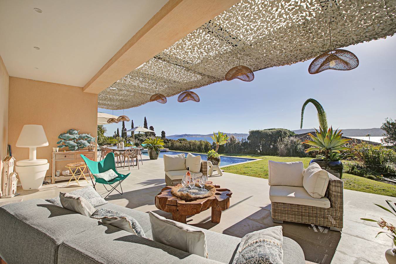 Villa pour 10 Personnes dans Grimaud, Région de Draguignan