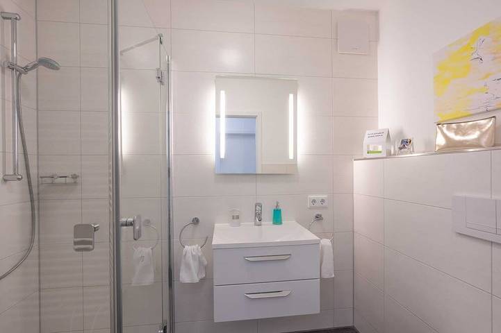 Ganze Wohnung, Apartment Bernstein mit Penthouseflair - Oase am Haff - Bernstein (1-5a) in Zirchow, Usedom