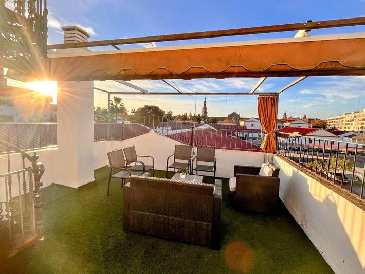 Ferienhaus für 10 Personen, mit Terrasse und Ausblick, mit Haustier