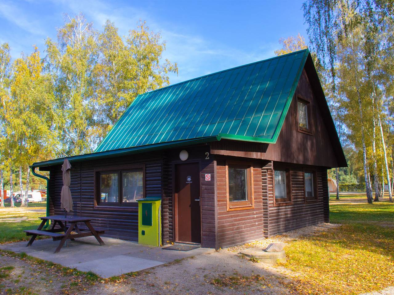 Kemp Stříbrný rybník in Hradec Kralove, Hradec Králové Região