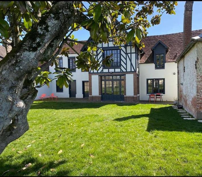 Maison de vacances pour 10 personnes, avec jardin et vue, animaux acceptés