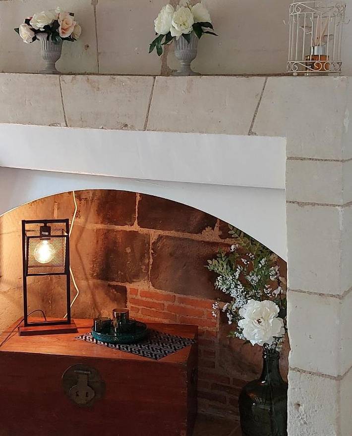 Location de vacances pour 2 personnes, avec vue ainsi que terrasse et jardin à Parçay-les-Pins - 3