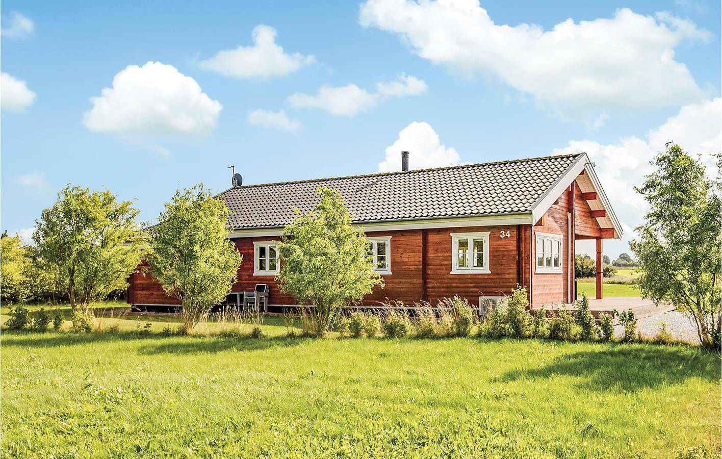 Maison de vacances pour 6 personnes avec jacuzzi in Havnsø, Région de Kalundborg