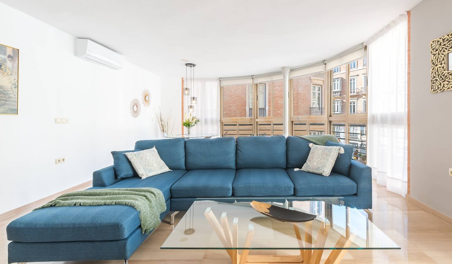 Geheel appartement, Vakantieappartement 'Vistas Panóramicas Calle Larios' met Balkon & Wi-Fi in Malaga Centro Historico, Malaga