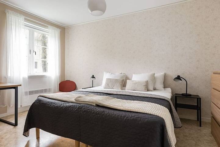 Ganze Wohnung, Relax in peaceful and sunny Marmaverken apartment in Söderhamn, Hälsingland