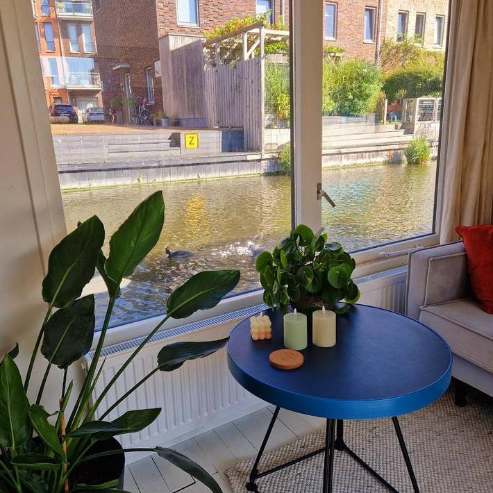 Bateau pour 2 personnes, avec terrasse et jardin à Alkmaar - 3