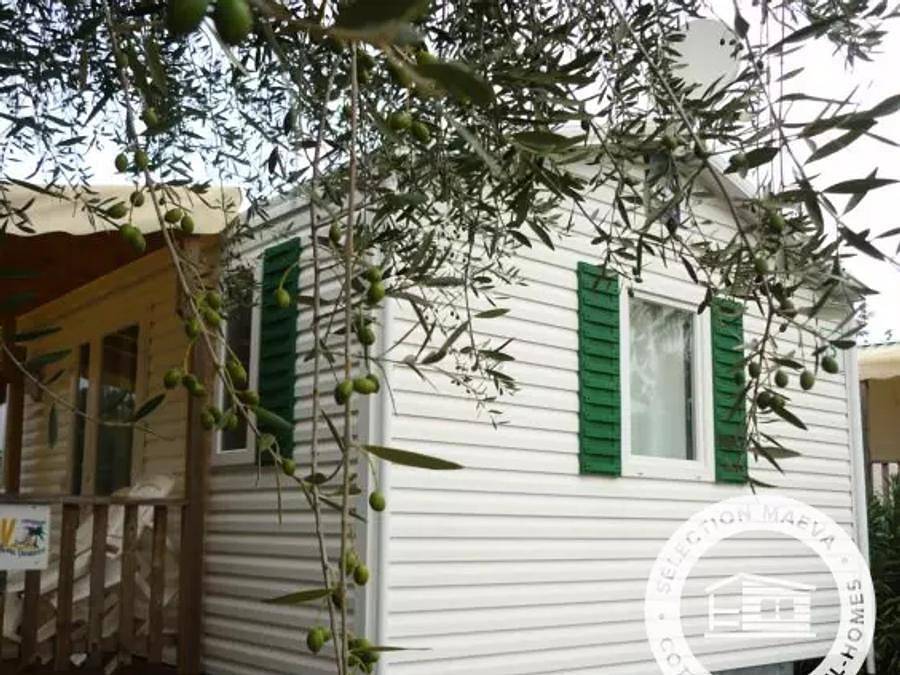 Parc Résidentiel La Listra - Mobile home 6 persons - Comfort 4 Rooms 6 people Air-conditioned + Tv in Losari, Belgodère