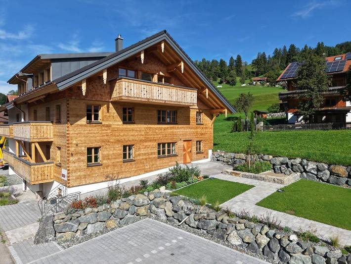 Ferienwohnung für 5 Personen, mit Sauna und Garten sowie Ausblick in Vorderhindelang - 2