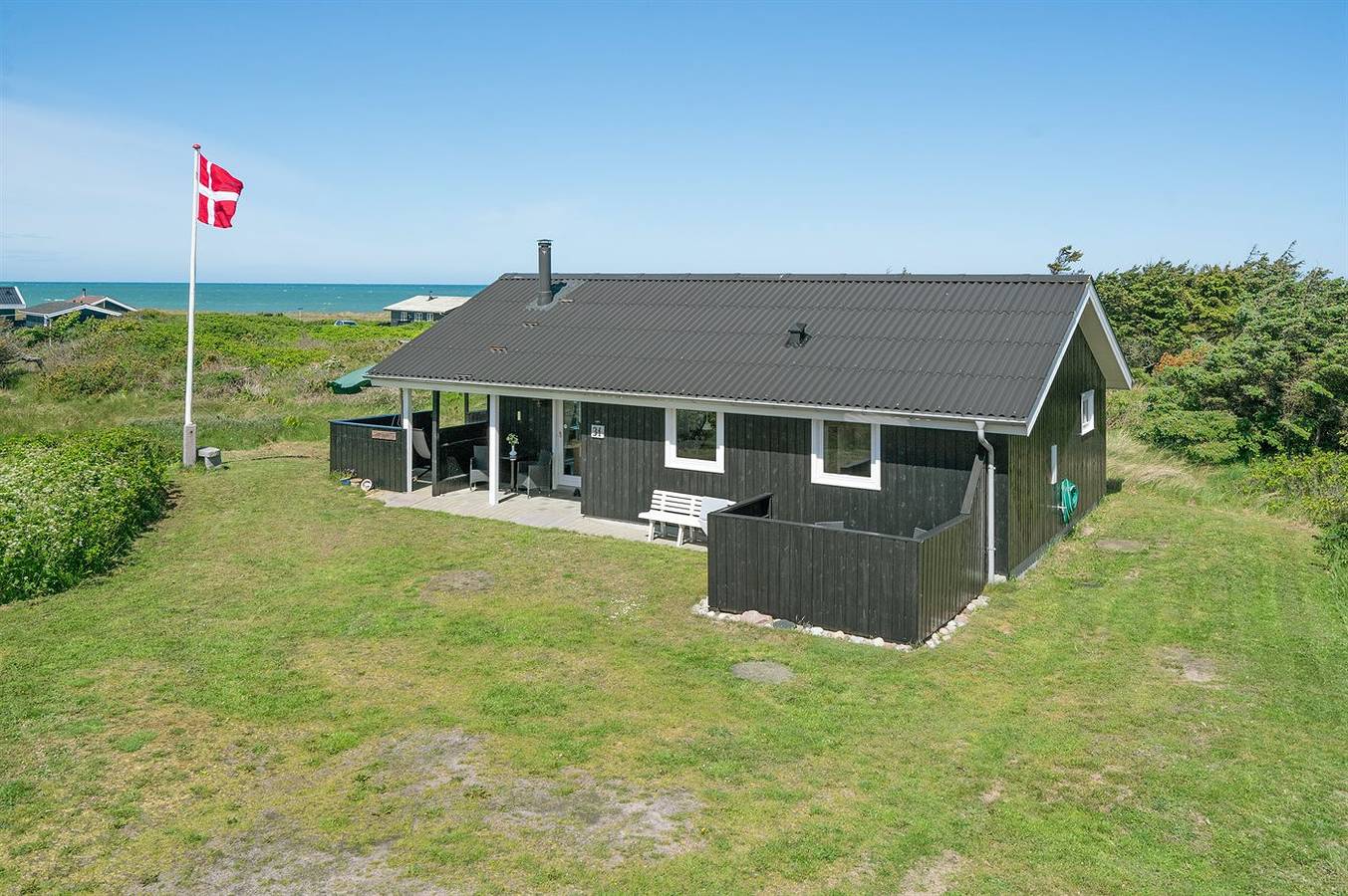 Pet friendly home in Hjørring with house sea view in Lønstrup, Hjørring Kommune