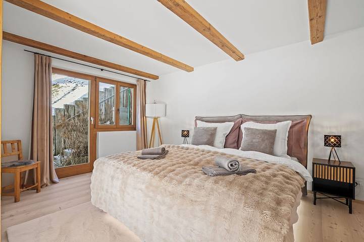 Chalet für 12 Personen, mit Sauna und Whirlpool sowie Garten in Davos - 4