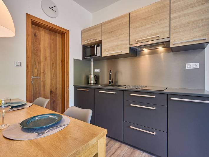 Ferienwohnung für 4 Personen, mit Garten und Terrasse sowie Ausblick, mit Haustier am Riesengebirge - 3