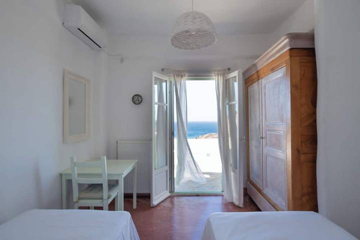 Location de vacances pour 6 personnes, avec jardin ainsi que piscine et balcon dans Píso Livádi - 3