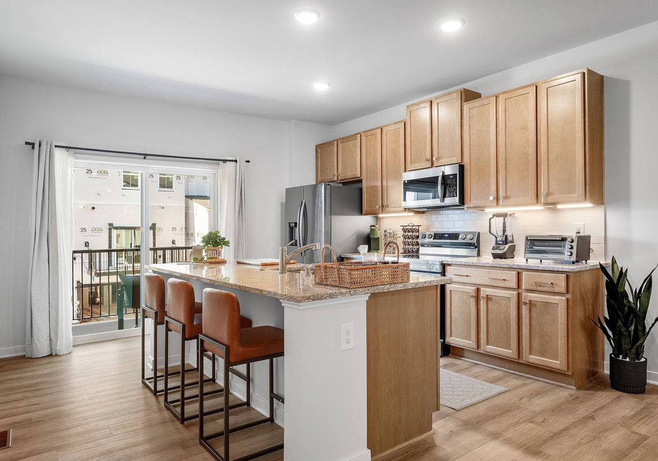 Schöne, fußläufig erreichbare 3-Zimmer-Wohnung in einem Vorort von Richmond in Chesterfield County