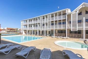 Ferienwohnung für 4 Personen, mit Pool in Mimizan Plage