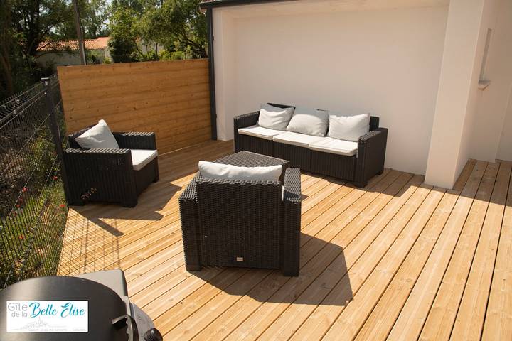 Gîte pour 6 personnes, avec jardin ainsi que jacuzzi et terrasse à Saint-Jean-de-Monts - 3