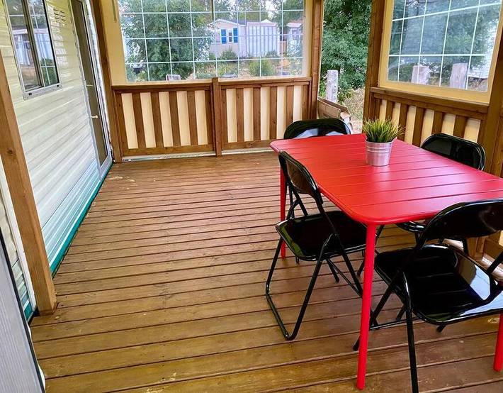Gîte pour 4 personnes, avec terrasse et piscine à Genouillé - 3