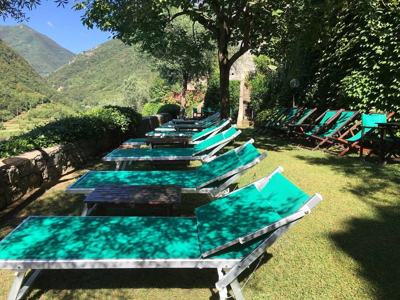 Ferienhaus für 4 Personen mit Pool in Colletta, Castelbianco