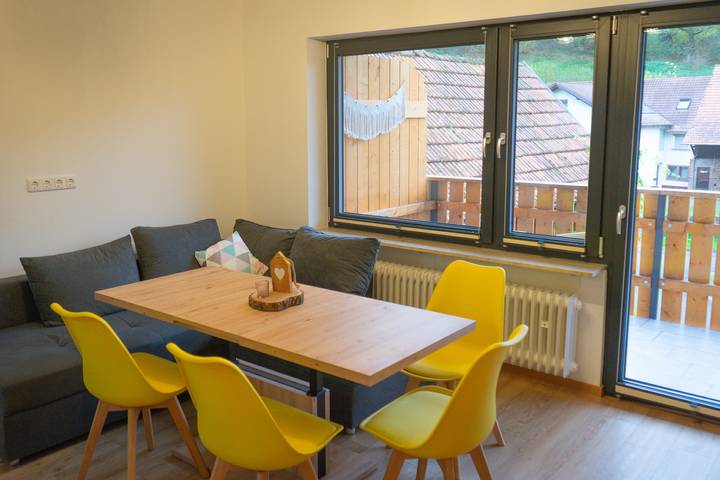 Ferienwohnung für 5 Personen, mit Terrasse, mit Haustier in Kirchzell