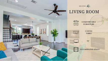 Holiday Rental for 12 People in Houston, Harris County, Photo 2