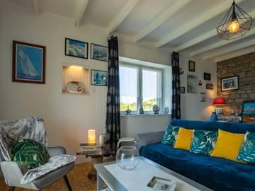 Gîte pour 4 personnes, avec terrasse à Porspoder