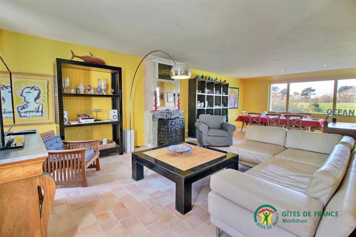 Gîte pour 9 personnes, avec jardin et terrasse, animaux acceptés à Bangor - 4