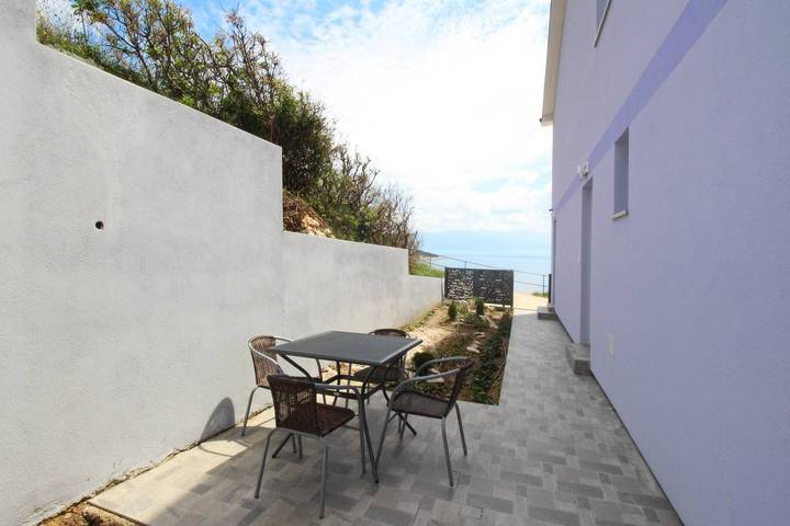 Ferienwohnung für 4 Personen, mit Balkon/Terrasse auf Krk