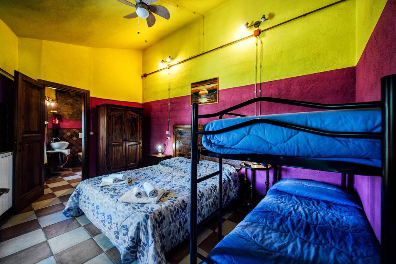 Ganze Wohnung, Apartment La Cantina – Agriturismo Il Noce in der Val d'Orcia in Castiglione d'Orcia, Castiglione d'Orcia und Umgebung