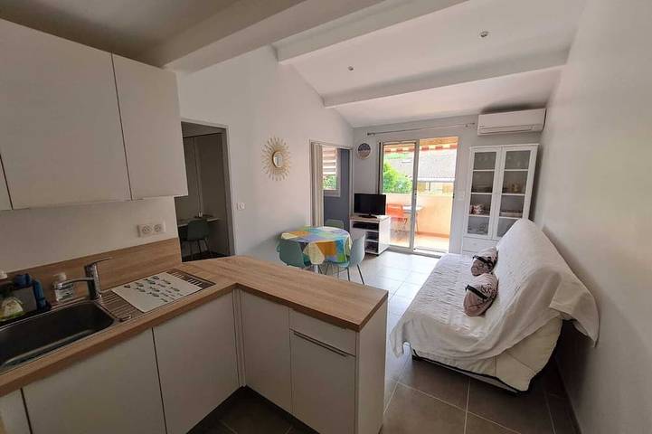 Appartement de vacances pour 3 personnes, avec terrasse