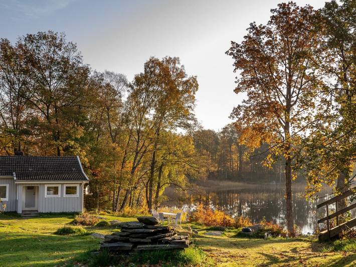Ferienwohnung für 4 Personen, mit Garten und Sauna sowie Seeblick, mit Haustier - 1