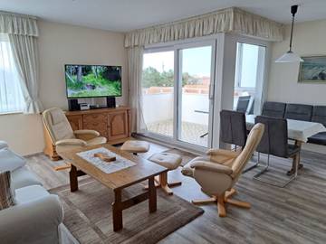 Ferienhaus für 3 Personen, mit Balkon/Terrasse und Balkon sowie Sauna in Cuxhaven