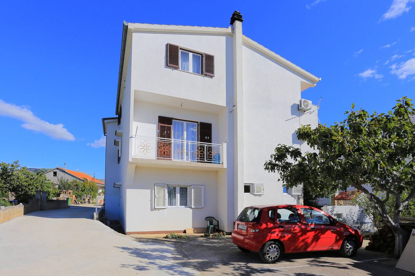 Ganze Wohnung, 1-Zimmer-Ferienwohnung am Strand Grebastica, Sibenik A-471-c in Grebastica, Šibenik-Knin