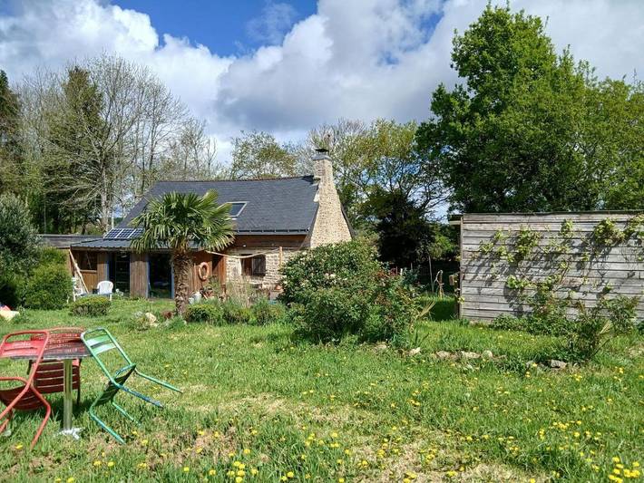 Chambre d’hôte pour 2 personnes, avec Terrasse ainsi que Jardin et Vue à Elliant