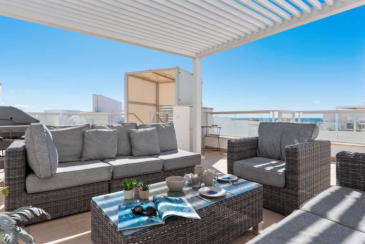 Apartamento entero, Apartamento de vacaciones para 6 personas con jardín in San Pedro Alcántara, Marbella