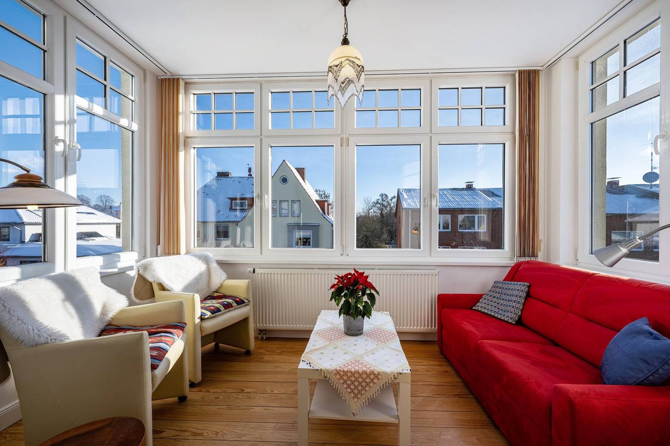 Ganze Wohnung, Ferienwohnung 'Haus Übersee Wohnung Samoa' mit Gemeinschaftsgarten und Wlan in Travemünde, Lübeck