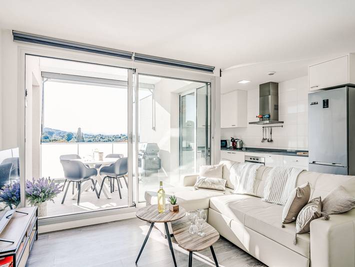 Ferienwohnung für 6 Personen, mit Kinderpool und Balkon sowie Garten in Jávea - 3