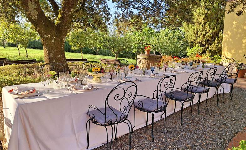 Villa pour 28 personnes, avec jardin ainsi que terrasse et piscine, animaux acceptés dans Val d'Orcia - 4
