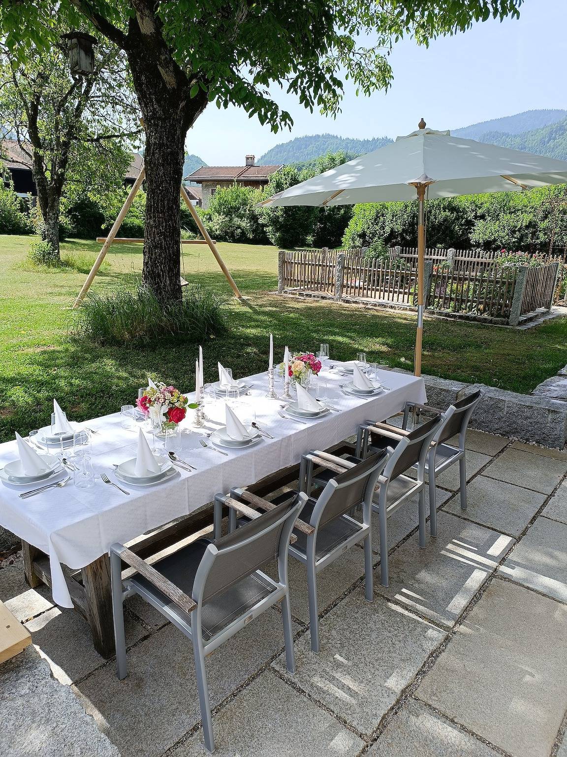 Geigelstein Chalets - Ferienhaus Geigelstein, 2 - 8 Personen, Wohnzimmer, 4 Schlafzimmer mit Dusche/Wc, Küche, Wlan in Unterwössen, Bayerische Alpen