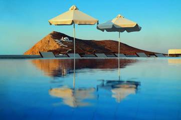 Hôtel pour 2 personnes, avec piscine et terrasse dans Folégandros