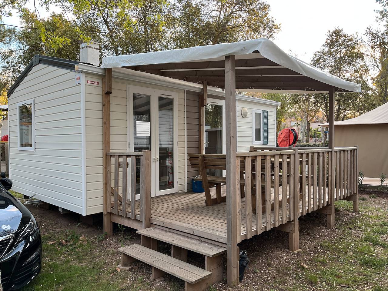 Mobil-home para 4 personas con piscina compartida in Agde, Côte d'Améthyste