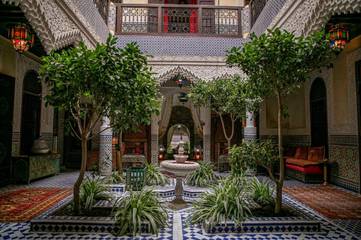Riad pour 2 personnes, avec jardin dans Ajarif