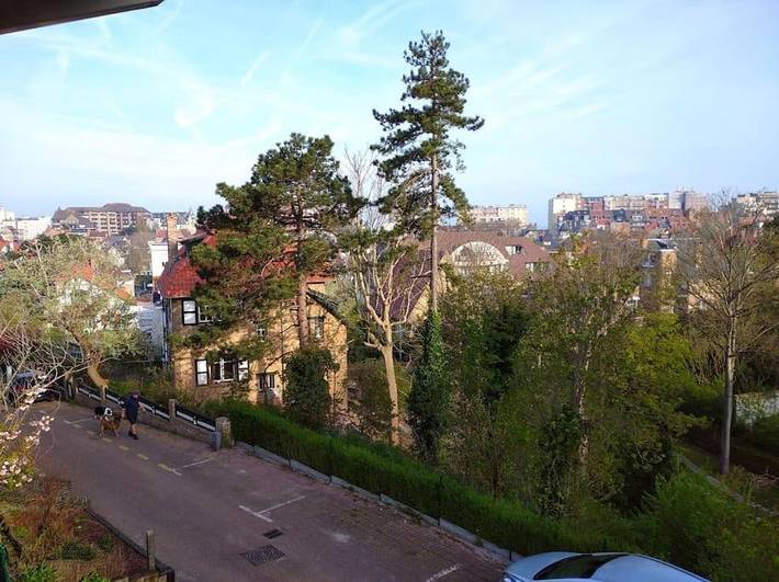 Vakantieappartement voor 6 personen, met terras en uitzicht in De Panne